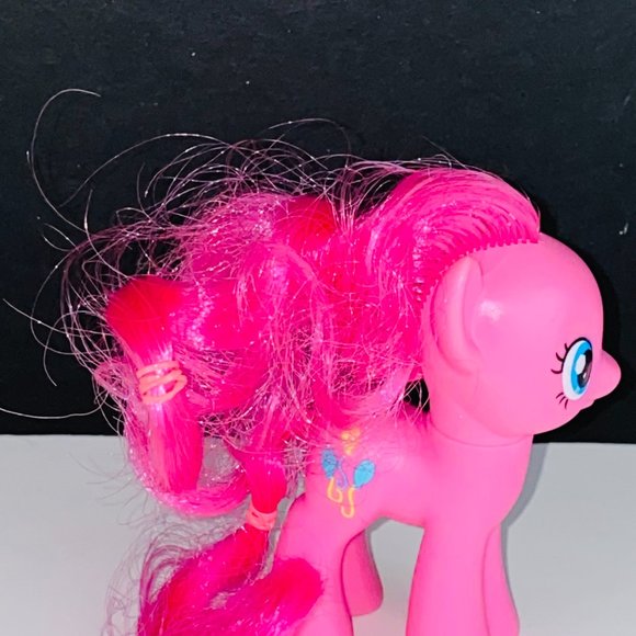 My Little Pony Pinkie Pie Pink With Blue Eyes Pink Hair Pretend Play Kids - Picture 3 of 9